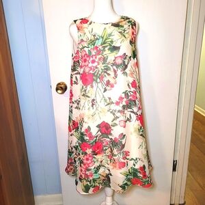 Just Taylor Floral Light Flowy Dress